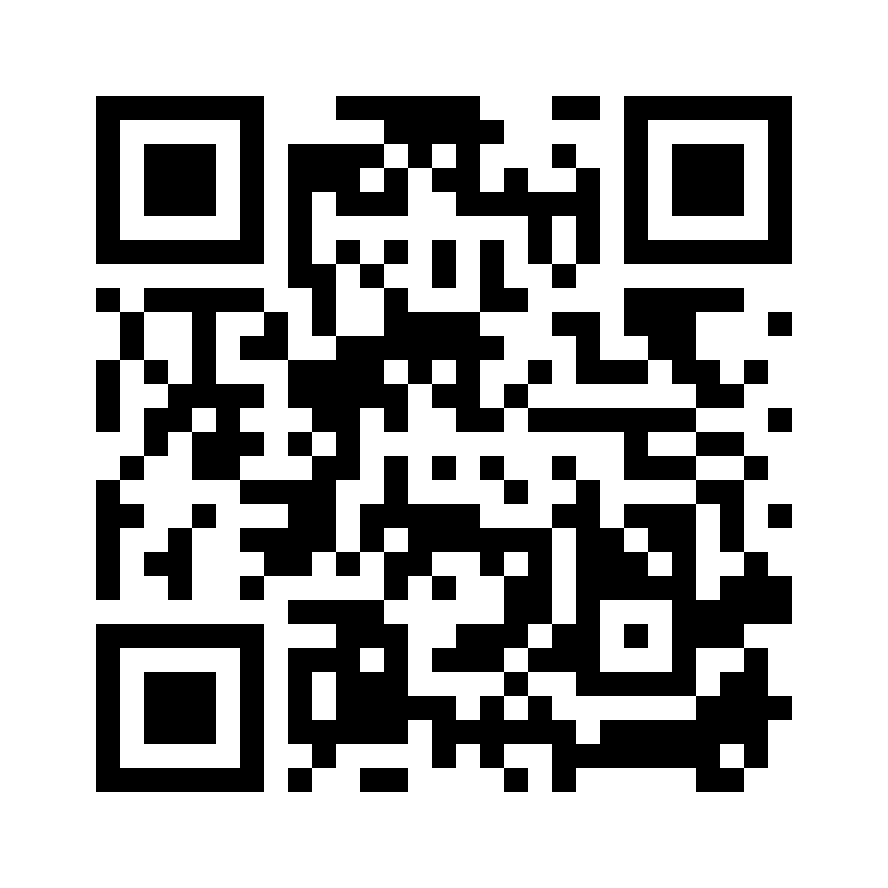 QR code for Website homepage